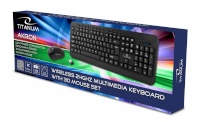 Esperanza klaviatuur Wireless Set Keyboard + Mouse AKRON US