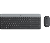 Logitech klaviatuur Wireless Kombo MK470 (US), graphite