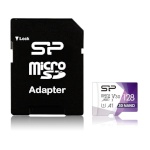 Silicon Power mälukaart microSDXC Superior Pro 128GB UHS-I A1 U3 V30 + adapter