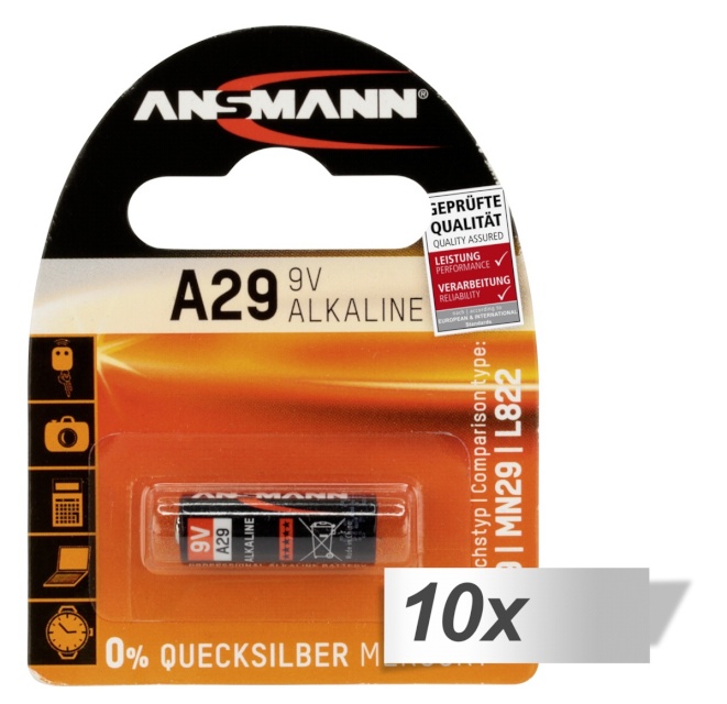 Ansmann patarei 10x1 A 29 LR 29