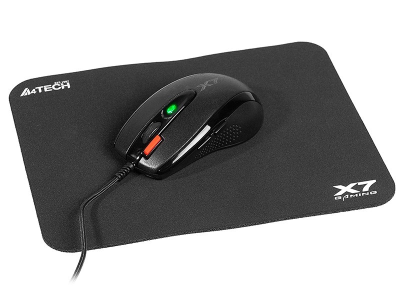 A4Tech hiirematt Set mouse + Mousepad X-Game X-7120