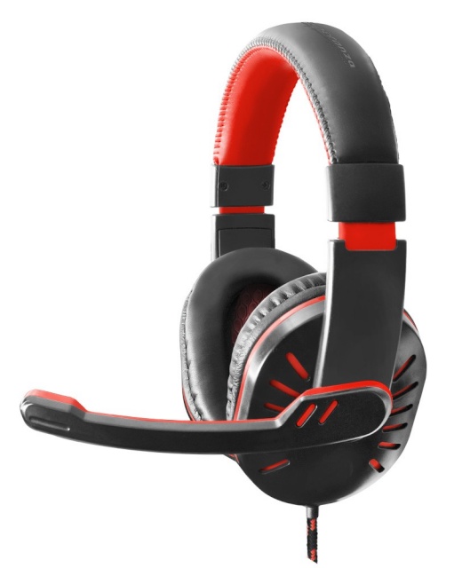 Esperanza kõrvaklapid CROW Red Gaming Headset, punane