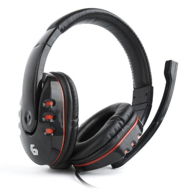 Gembird kõrvaklapid GHS-402 Gaming Headset Glossy Black, must