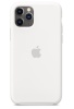 Apple kaitsekest Silicone Case (iPhone 11 Pro) White, valge