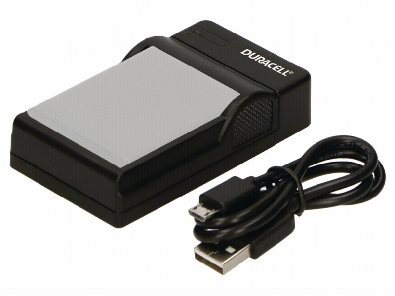 Duracell laadija Charger with USB Cable for DR9686/Li-50B/Pentax D-Li92