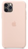 Apple kaitsekest Silicone Case (iPhone 11 Pro Max) Pink Sand, heleroosa