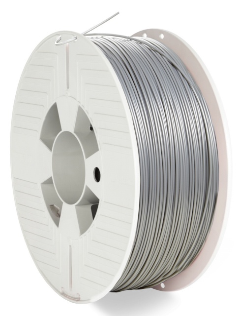Verbatim 3D-printeri niit PLA 1,75 mm 1 kg hõbedane/metal hall
