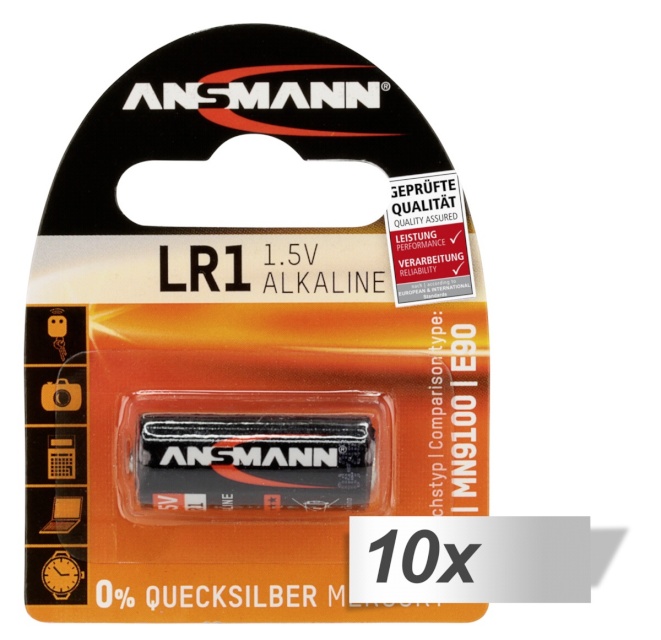 Ansmann patarei 10x1 LR 1
