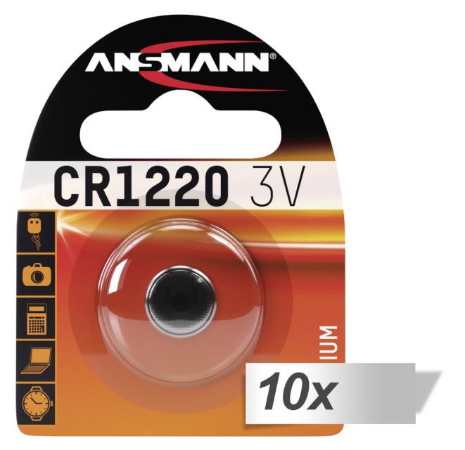Ansmann patarei 10x1 CR 1220