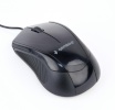 Gembird hiir Optical Mouse MUS-3B-02, 1000 DPI, USB, must, 1.35m cable length