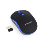 Gembird hiir Wireless Optical Mouse MUSW-4B-03-B, 1600 DPI, nano USB, must-sinine