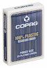 Copaq mängukaardid Poker Size 100% Plastic (Jumbo Index), sinine