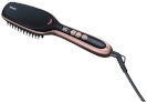 Beurer sirgendav juuksehari HS 60 Straightening Brush, must/roosa