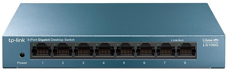 TP-Link switch TL-LS108G (8x 10/100/1000Mbps)