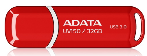 A-Data mälupulk DashDrive UV150 32GB USB 3.0 punane