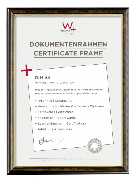 Walther pildiraam Smell DIN A4 21x29,7 Resin nuttree JD130N