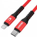 Unitek kaabel USB-C - Lightning Cable 1M, M / M, MFI; C14060RD