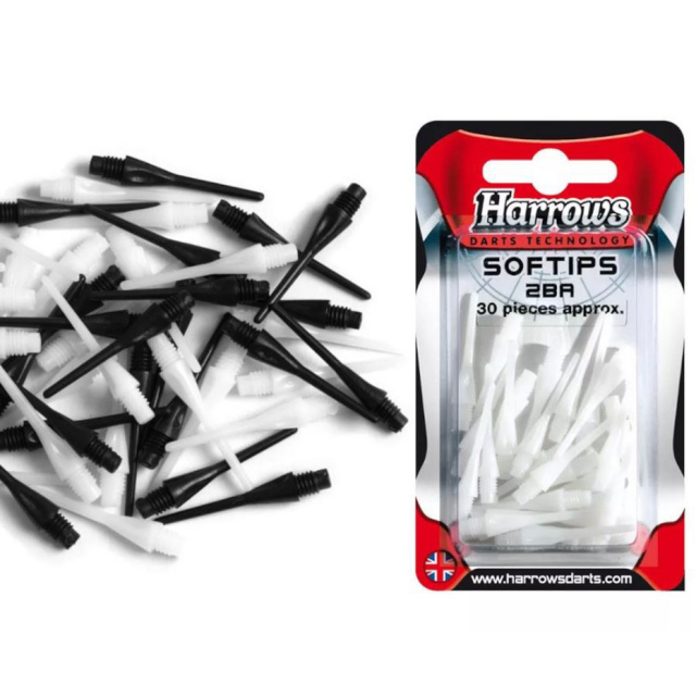 Harrows nooleotsad Softips Spare Softips 30tk