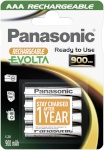 Panasonic akud 1x4 NiMH Micro AAA 900mAh