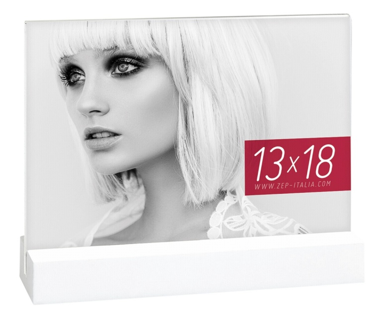 ZEP pildiraam Dresda valge 13x18 Acryl with woodstrip AQ657W