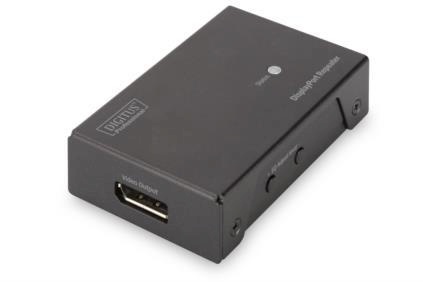 Digitus Repeater DisplayPort up to 7m/20m, 1920x1080p FHD 3D / 4096x2160p 4K UHD 3D,HDCP