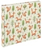Hama fotoalbum Jumbo Forest Fox 30x30 100 lehte valge 2698