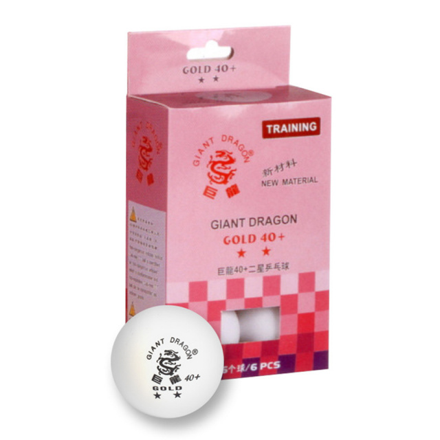 Smj lauatennise pallid Gold Star 6 tk valge 8332