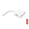 Lenovo 3-in-1 Travel Hub Power Adapter, USB-C