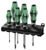 WERA kruvikeerajate kmpl 367/6 TORX HF Kraftform Plus screwdriver set