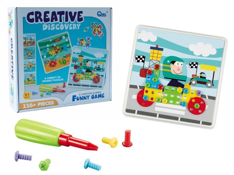 ASKATO mängumosaiik Mosaic with a screwdriver