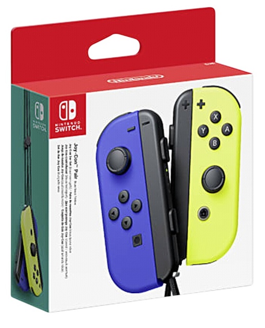 Nintendo mängupult Joy-Con 2er Set sinine/Neon kollane