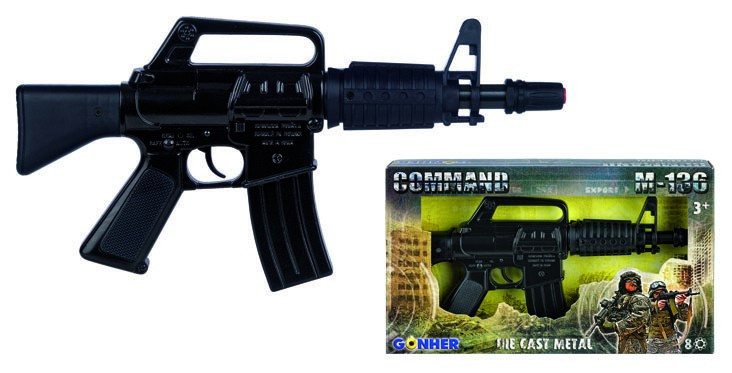 Machine gun GONHER 136/6 metal