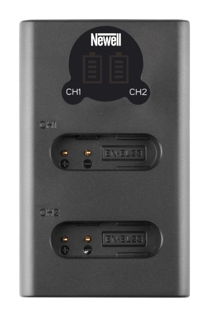 Newell laadija DL-USB-C dual channel Charger for EN-EL23