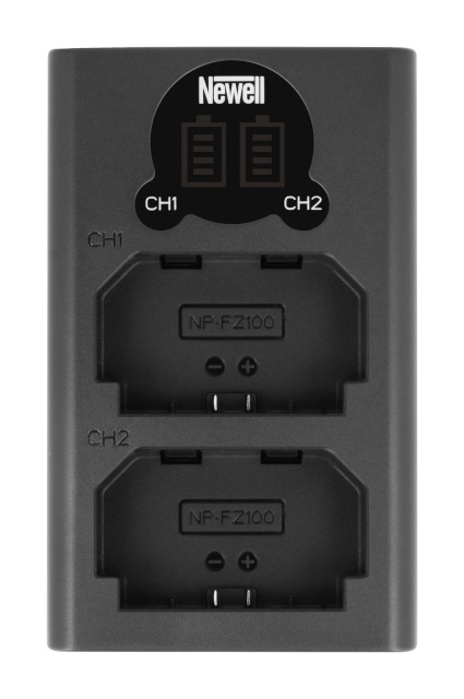 Newell laadija DL-USB-C dual channel Charger for NP-FZ100
