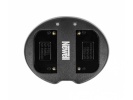 Newell laadija SDC-USB two-channel Charger for NP-F550, FM50, FM500H series batteries