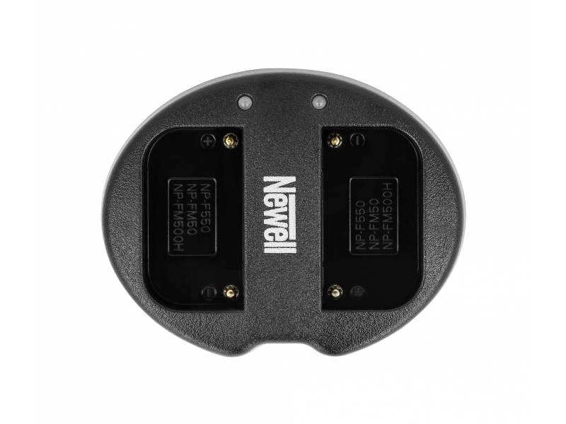 Newell laadija SDC-USB two-channel Charger for NP-F550, FM50, FM500H series batteries