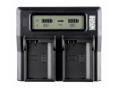 Newell laadija DC-LCD two-channel Charger for DMW-BLF19E batteries