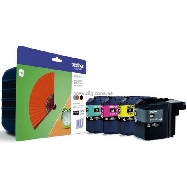 Brother tindikassett Tindikassettide komplekt LC129XL