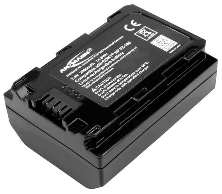 Ansmann aku A-Son (Sony) NP FZ-100