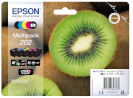 Epson tindikassett Kiwi Multipack 202 | CMYK must/tsüaan/magenta/kollane+photo must | Claria Premium