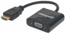 Manhattan adapter HDMI -> VGA 1080p, Micro-USB Power Input Port, 30cm must
