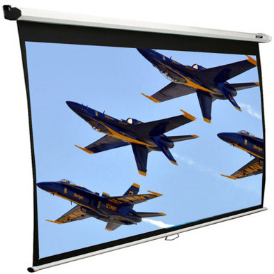 Elite Screens esitlusekraan M106XWH Manual Pull-down Projection Screen 106" 16:9 White Housing