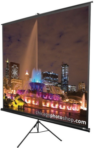 Elite Screens esitlusekraan T100UWV1 Tripod Portable Projection Screen 100" 4:3 Black Casing