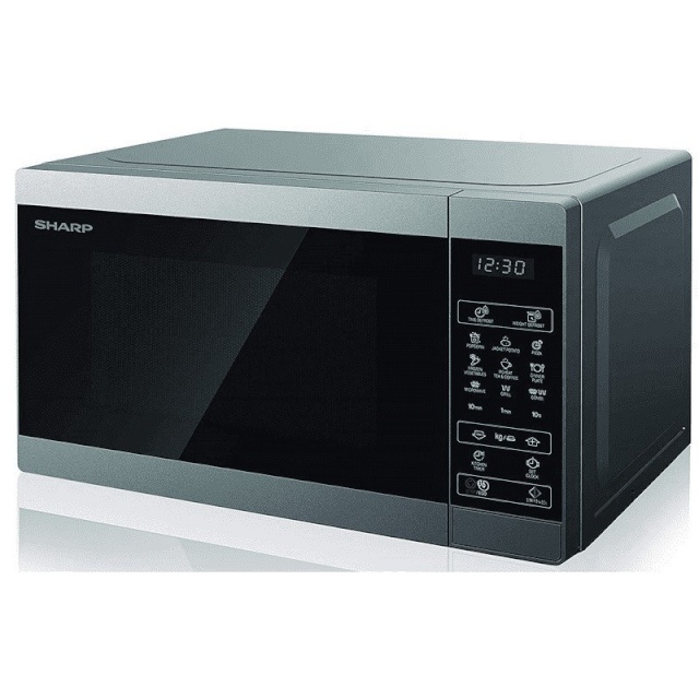 Sharp mikrolaineahi grilliga  YC-MG81E-S 28L, hõbedane