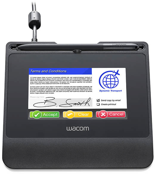 Wacom digitaalne allkirjalaud Signature Set STU-540 & Sign Pro