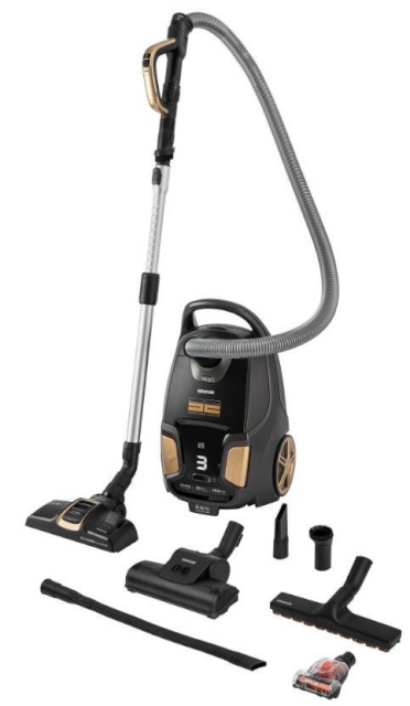 Sencor tolmuimeja SVC9300BK Vacuum Cleaner, must
