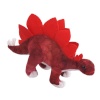 Beppe pehme mänguasi Plush Stegozaur punane 30cm