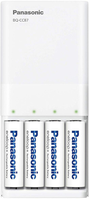 Panasonic eneloop laadija BQ-CC87USB + 4x1900mAh AA