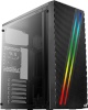 AeroCool korpus ATX STREAK RGB - DOUBLE RGB STRIP 1x80mm FAN