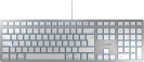 Cherry klaviatuur Kc 6000 Slim hõbedane